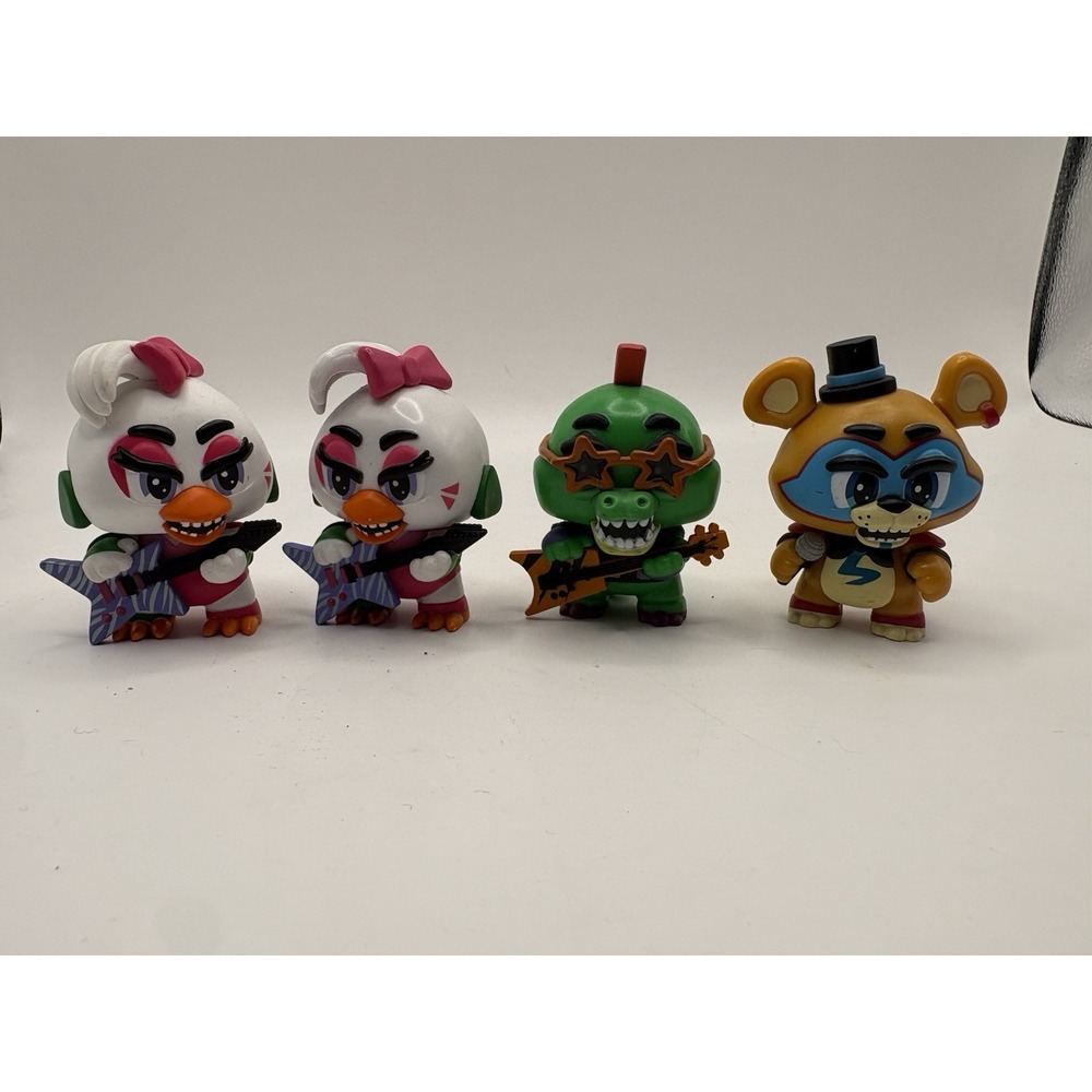 Funko Mystery Minis Five Nights at Freddys Security Breach Vanny Chica Freddy